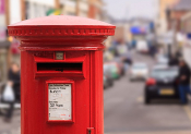 uk post box town